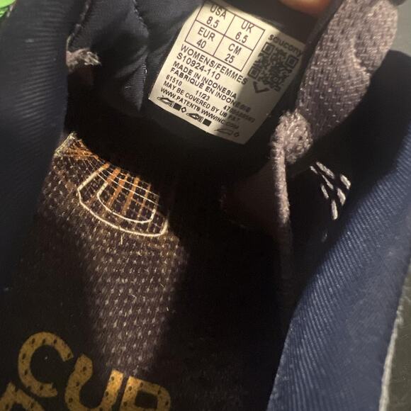 Saucony Ride 15 Shoes Womens 8.5 Iris Running PWRRUN Mesh S10924-110 Sneakers - Picture 10 of 10